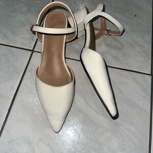 Elegant White Women's Heels